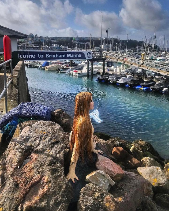 Saltys Cottage, Brixham - 2 Min Walk To The Harbour Bagian luar foto